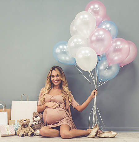 baby shower balloons ideas