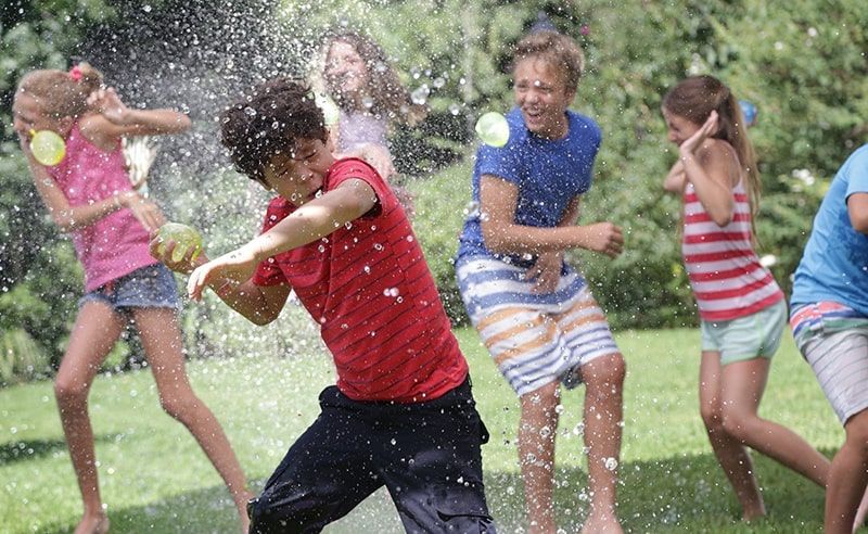 water balloon games for children
