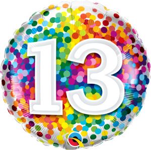 13th Birthday Balloons