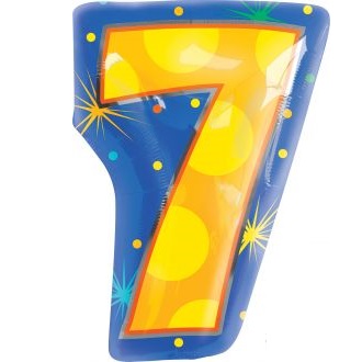7th Birthday Balloons