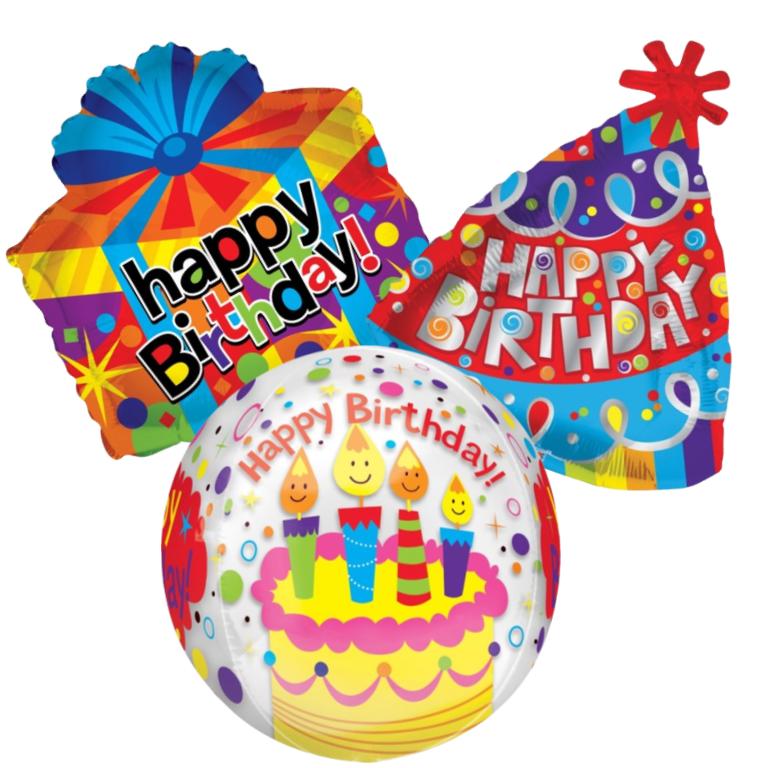 Happy Birthday Balloons