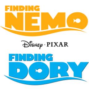 Finding Nemo and Finding Dory Balloons