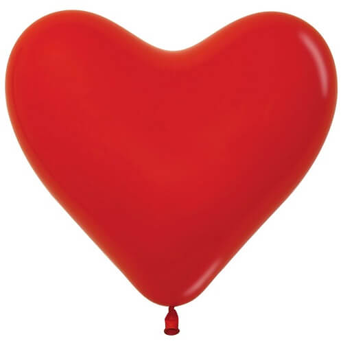 Heart-Shaped Latex Balloons