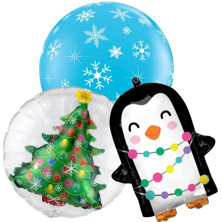Winter Holidays Balloons