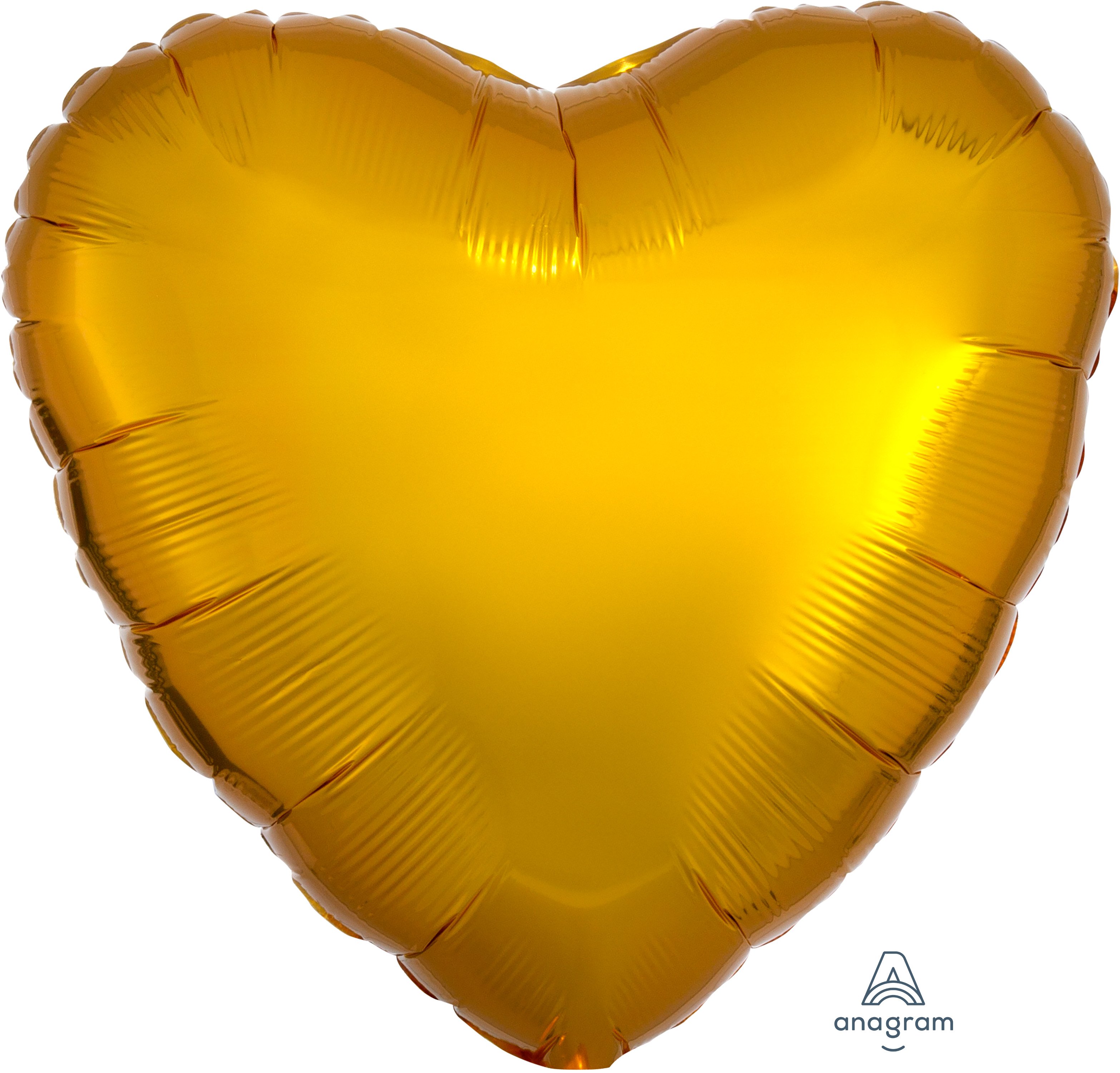 Buy 18" Metallic Gold Heart Flat balloons for only 0.5 USD by Anagram