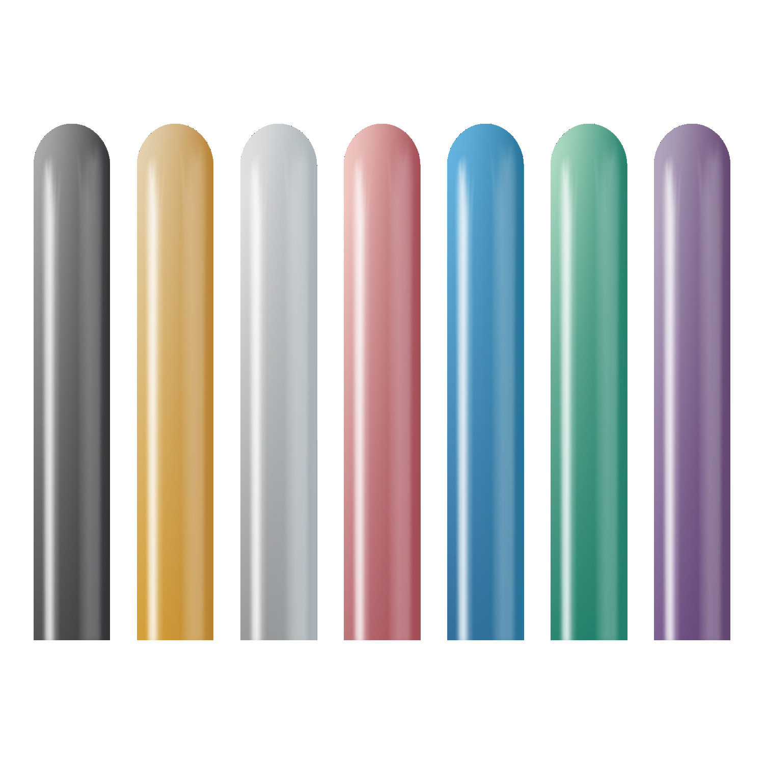 Buy 260 Mirror Assortment Twisting 100pcs Kalisan Balloons For Only 