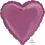 18" Metallic Lavender Heart (non-packaged) Balloon