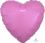 18" Metallic Pink Heart (non-packaged) Balloon