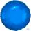 18" Metallic Blue Circle Balloon