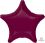 18" Berry Star (non-packaged) Balloon