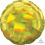 18" Iridescent Yellow Circle Balloon