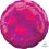 18" Iridescent Magenta Circle Balloon