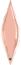 Taper 27" Rose Gold Balloon