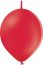 11" Standard Red Linking (50pcs) Belbal Balloons