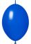 12" Standard Dark Blue Linking (50pcs) Celetex Balloons