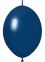 12" Standard Navy Blue Linking (50pcs) Celetex Balloons