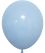 12" Macaron Blue (50pcs) Celetex Balloons