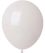 12" Pastel Dusk White (50pcs) Celetex Balloons
