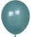 12" Retro Ocean Blue (50pcs) Celetex Balloons