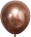 18" Chrome Rose Gold (25pcs) Celetex Balloons