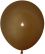 18" Retro Chocolate (25pcs) Celetex Balloons