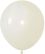 18" Retro Ivory White (25pcs) Celetex Balloons
