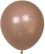 18" Retro Latte Brown (25pcs) Celetex Balloons