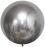 36" Chrome Silver (10pcs) Celetex Balloons
