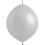 06" Metallic Silver Linking (100pcs) Everts Balloons