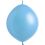 06" Standard Pastel Blue Linking (100pcs) Everts Balloons