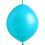 12" Fashion Caribbean Blue Linking (50pcs) Everts Balloons