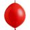 12" Standard Red Linking (50pcs) Everts Balloons