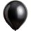 14" Pearl Jet Black (50pcs) Everts Balloons