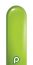 260 Standard Chartreuse (50pcs) Prima Balloons