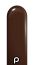 260 Standard Espresso (50pcs) Prima Balloons