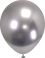 12" Polished Silver (50pcs) ProLatex Balloons