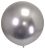 24" Polished Silver (2pcs) ProLatex Balloons