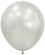 18" Silk Oyster White (25pcs) Sempertex Balloons