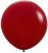 36" Fashion Imperial Red (2pcs) Sempertex Balloons