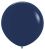 36" Fashion Navy Blue (2pcs) Sempertex Balloons