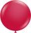24" Metallic Starfire Red (3pcs) TufTex Balloons