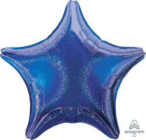 18" Dazzler Blue Star (non-packaged) Balloon