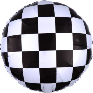 18" Checkerboard Balloon