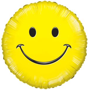 09" Smiley Face Balloon