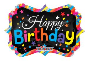 CI: 14" Happy Birthday Marquee Balloon
