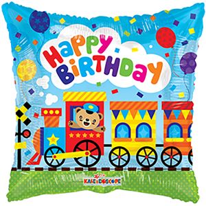 18" Birthday Choo Choo Train Balloon