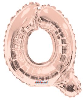 14" Rose Gold Letter Q Balloon