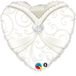 18" Wedding Gown Balloon