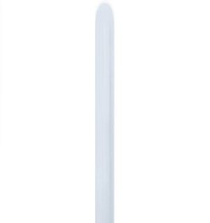 160 Fashion White (50pcs) Sempertex Balloons