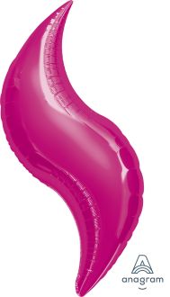 Curve 36" Fuchsia Balloon